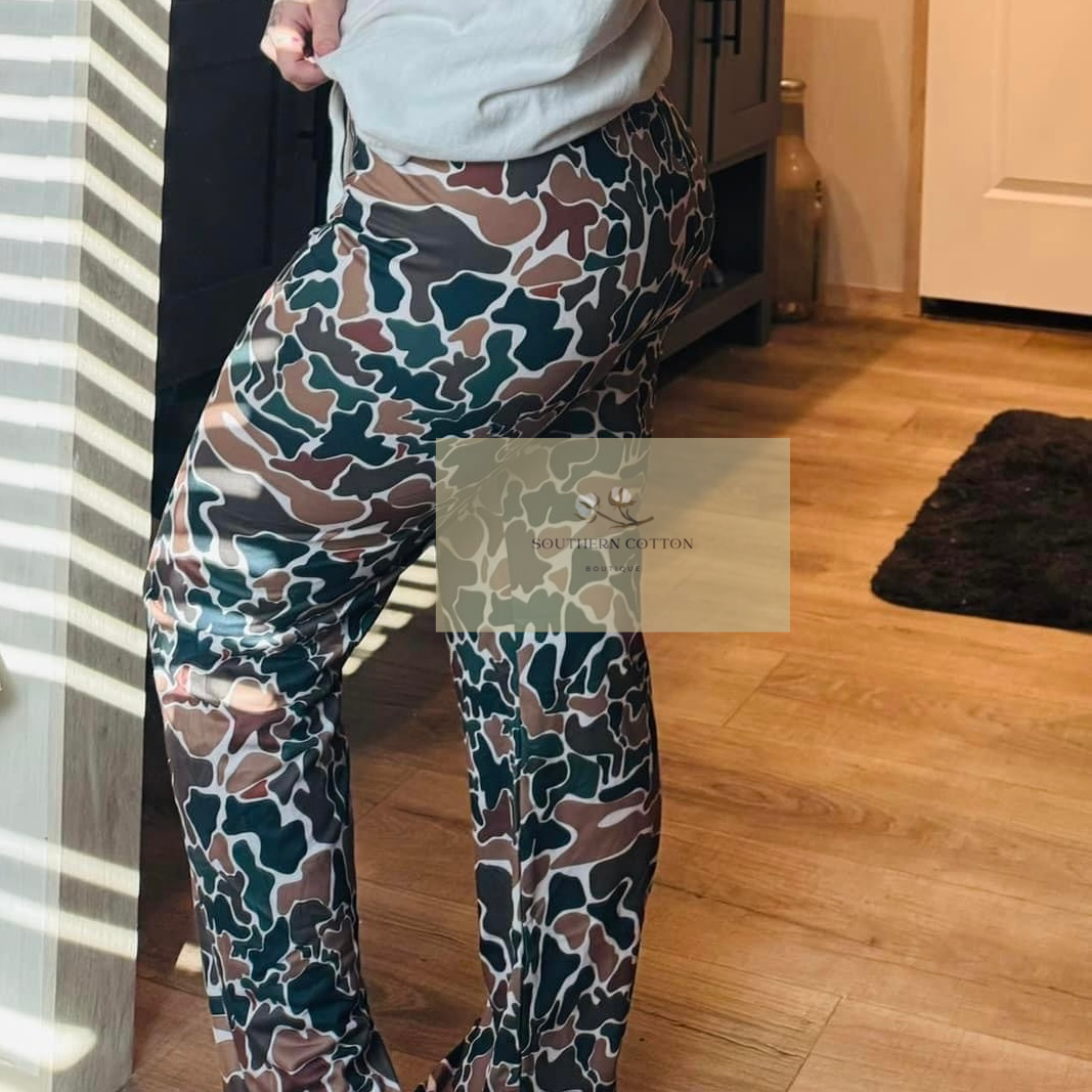 dark camo pants