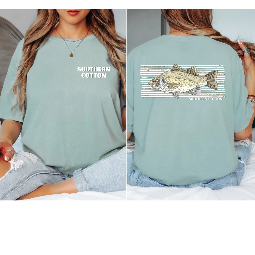White perch *Southern cotton exclusive tee