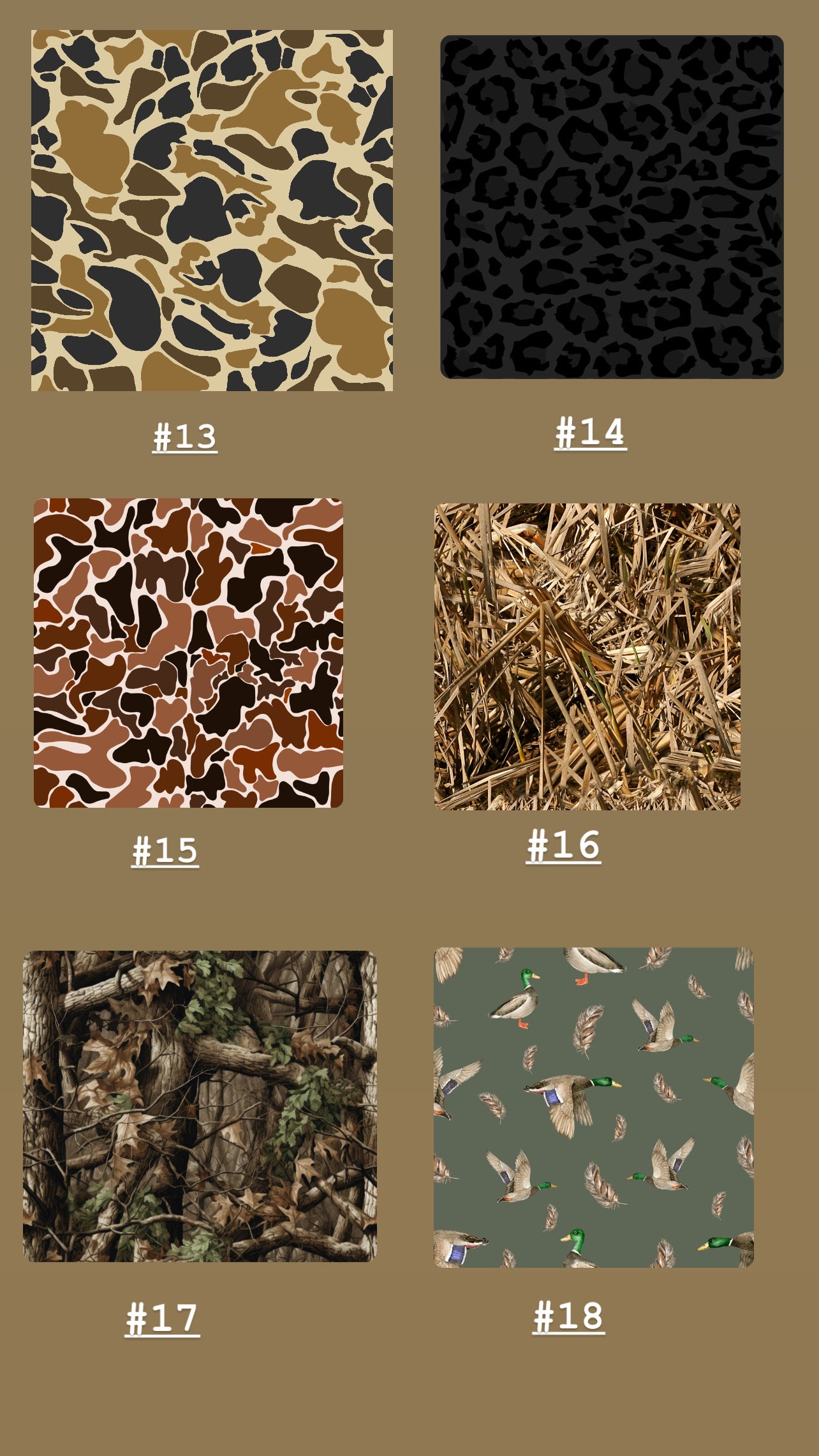 Adult High Waisted Shorts #13-#20