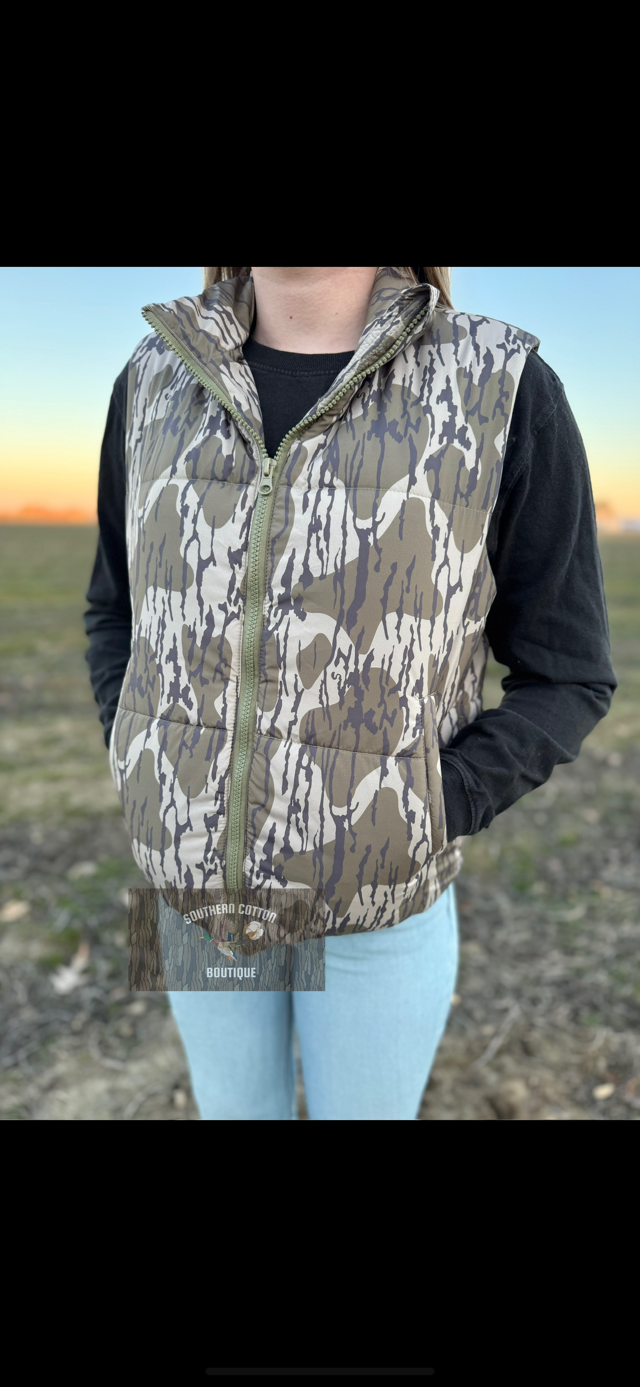Camo vest