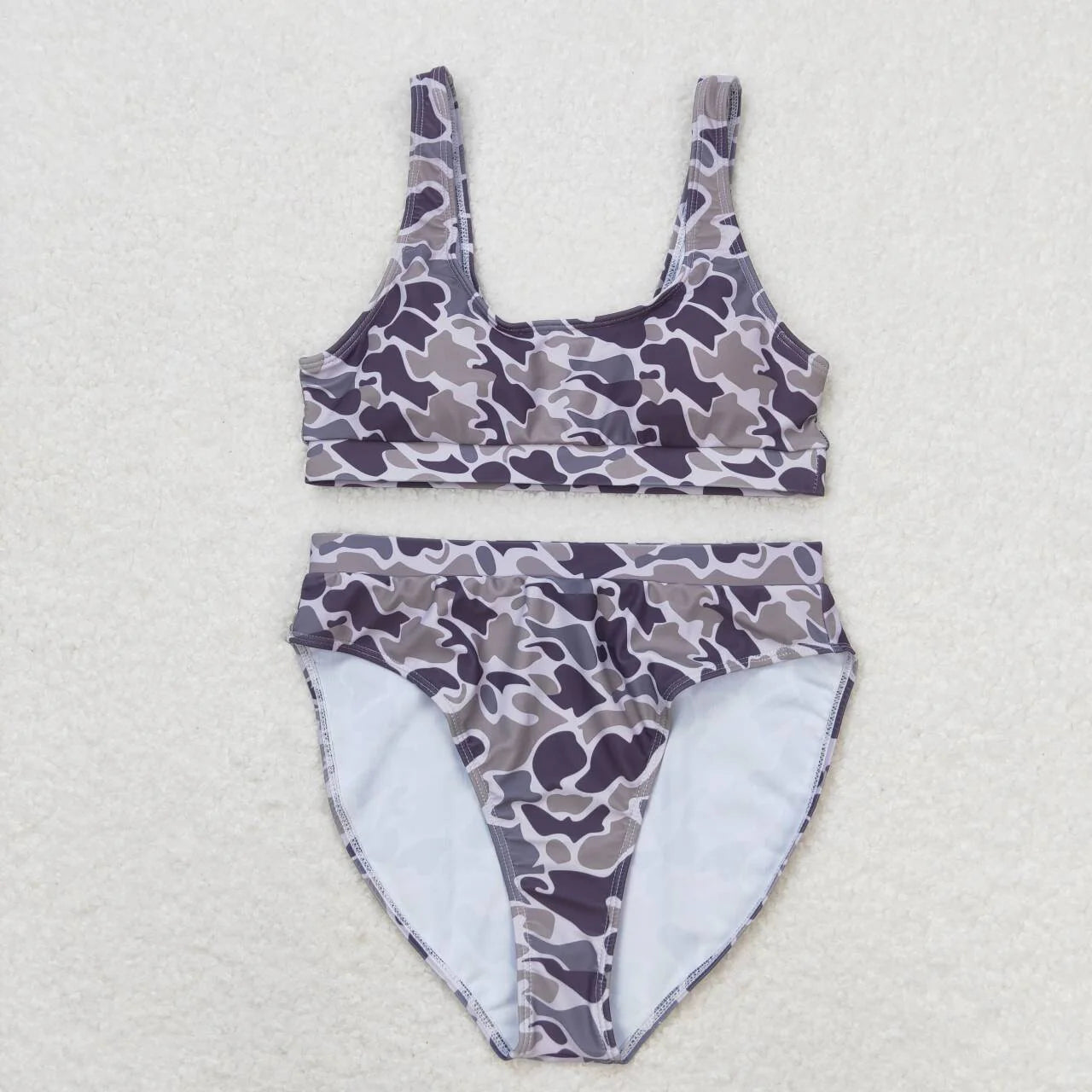 Purple/blue Camo Swimsuits