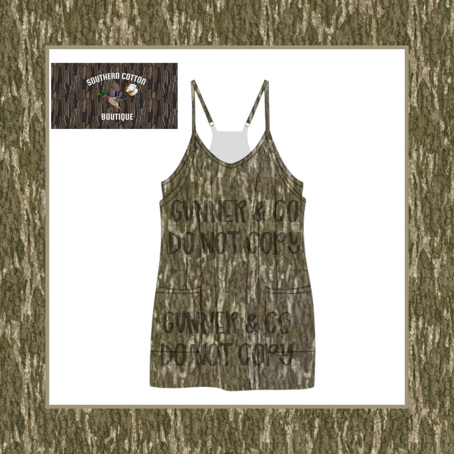 Style #2 camo dress