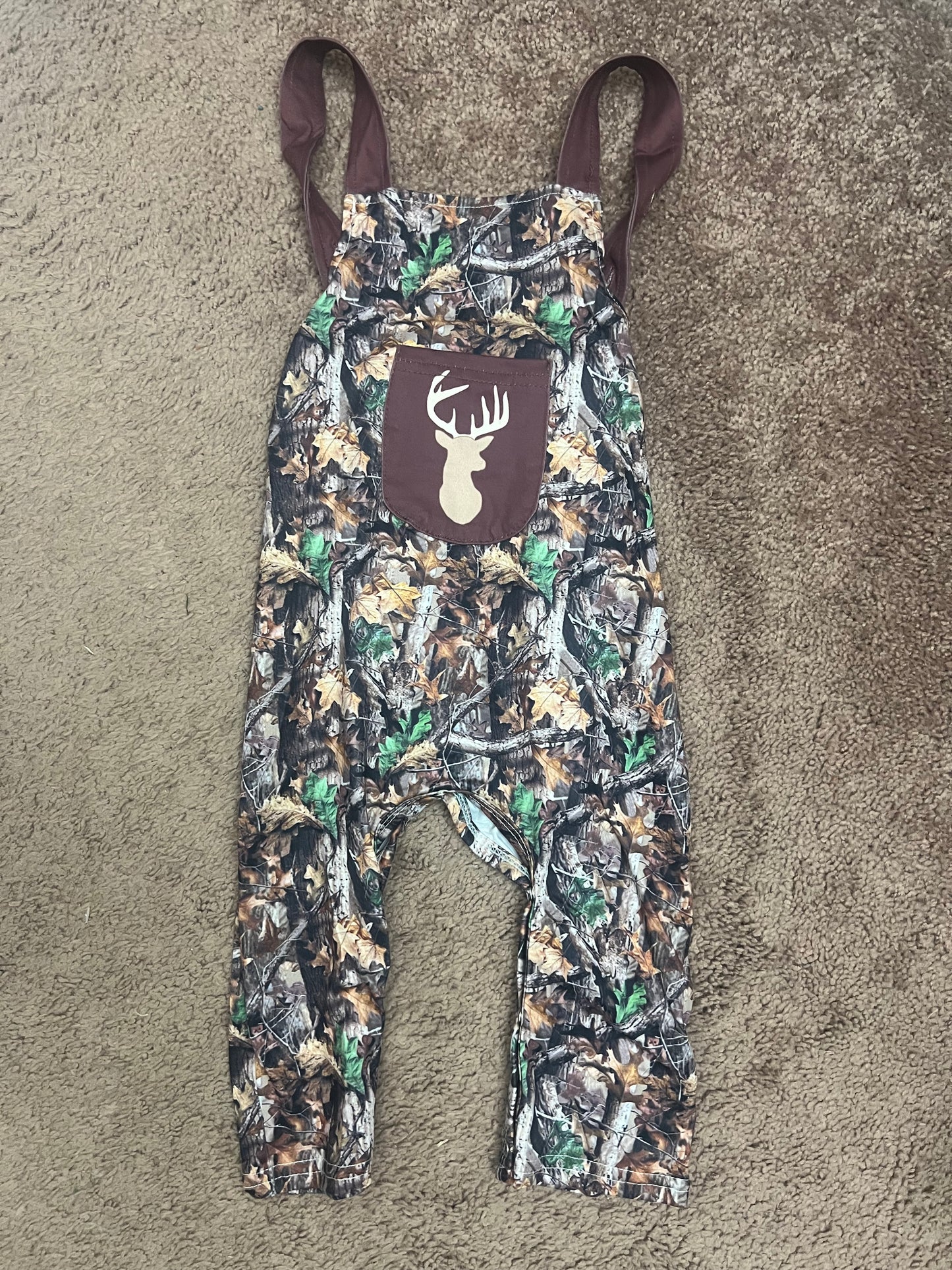 Boys camo jumpsuit