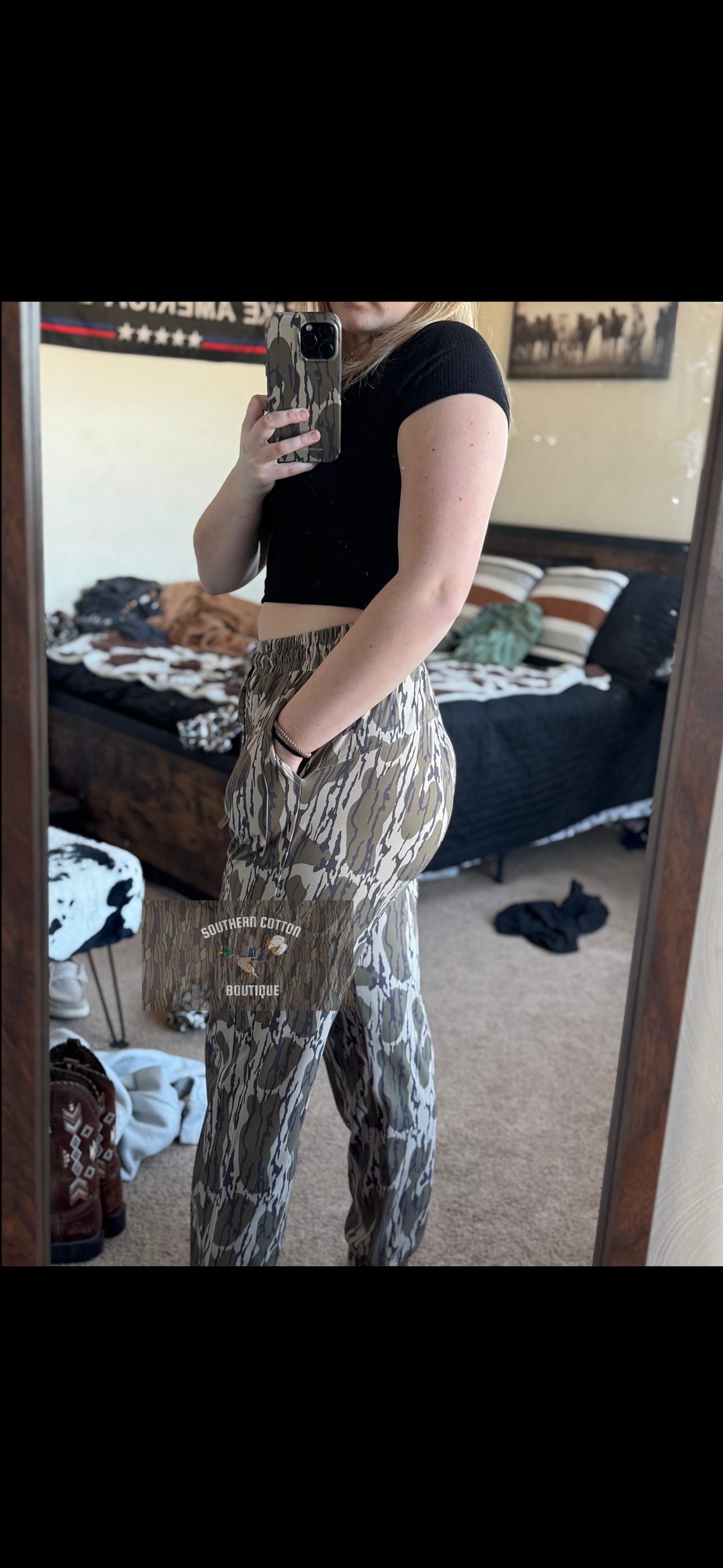 Bottomlands Camo joggers