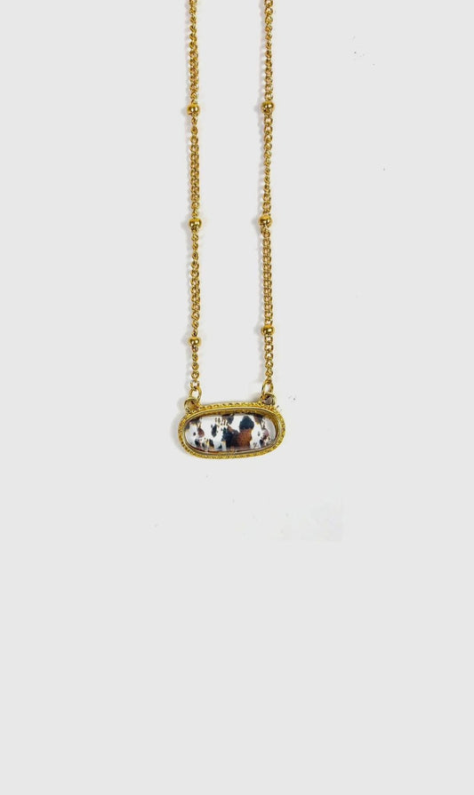 Oval necklace