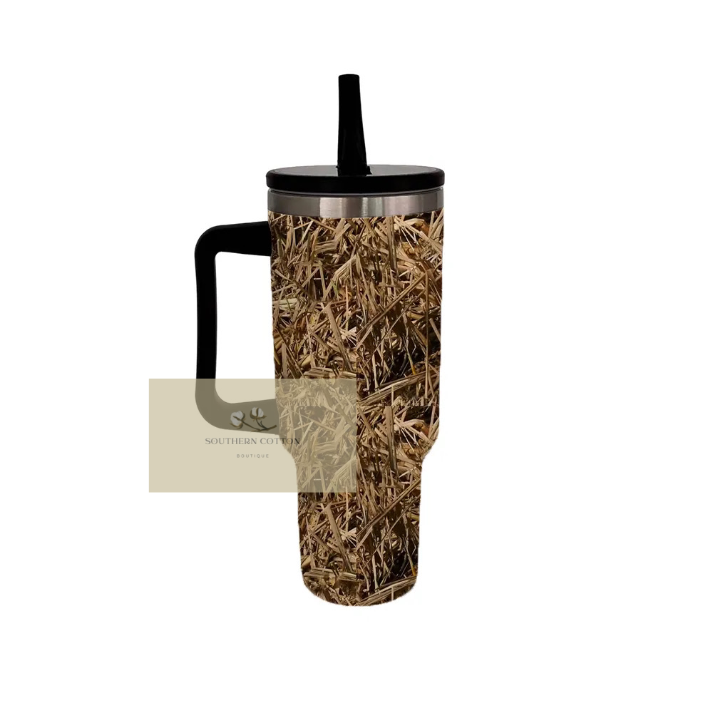 40oz Simple flip straw tumbler