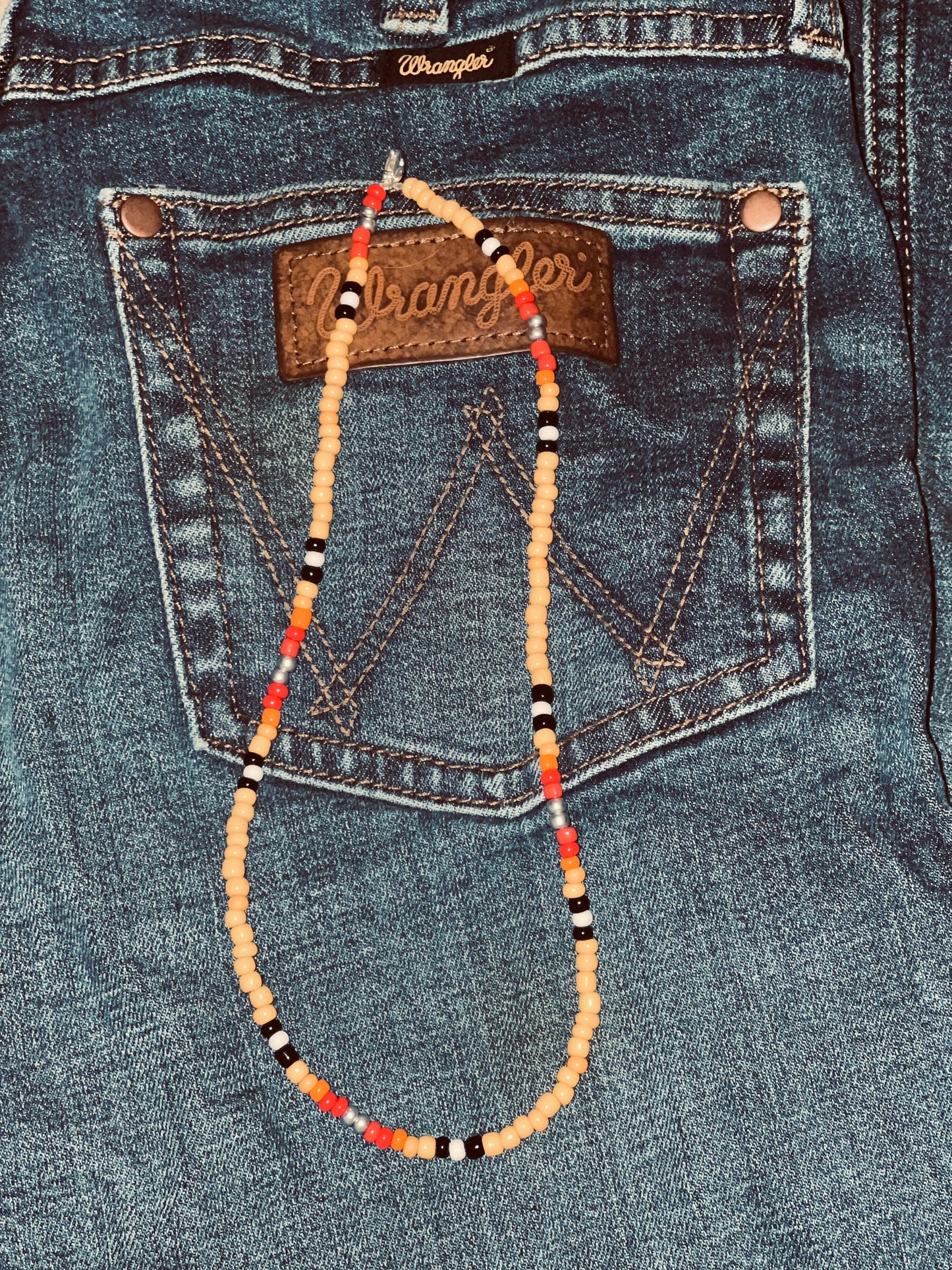 South sunset beaded choker