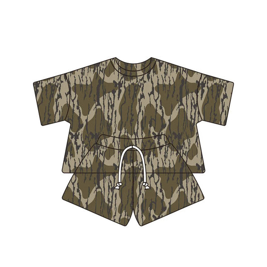 Kids camo oversized sets