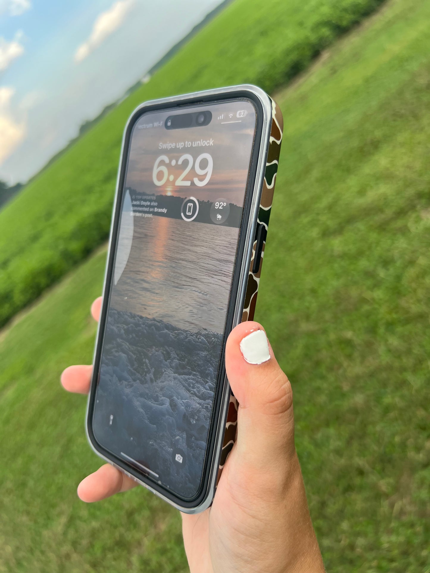 Duck camo Magsafe phone case