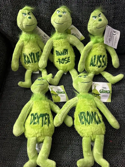 Custom grinch plush