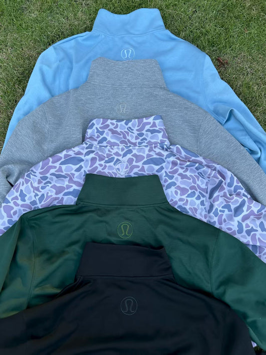 Cozy quarter zips