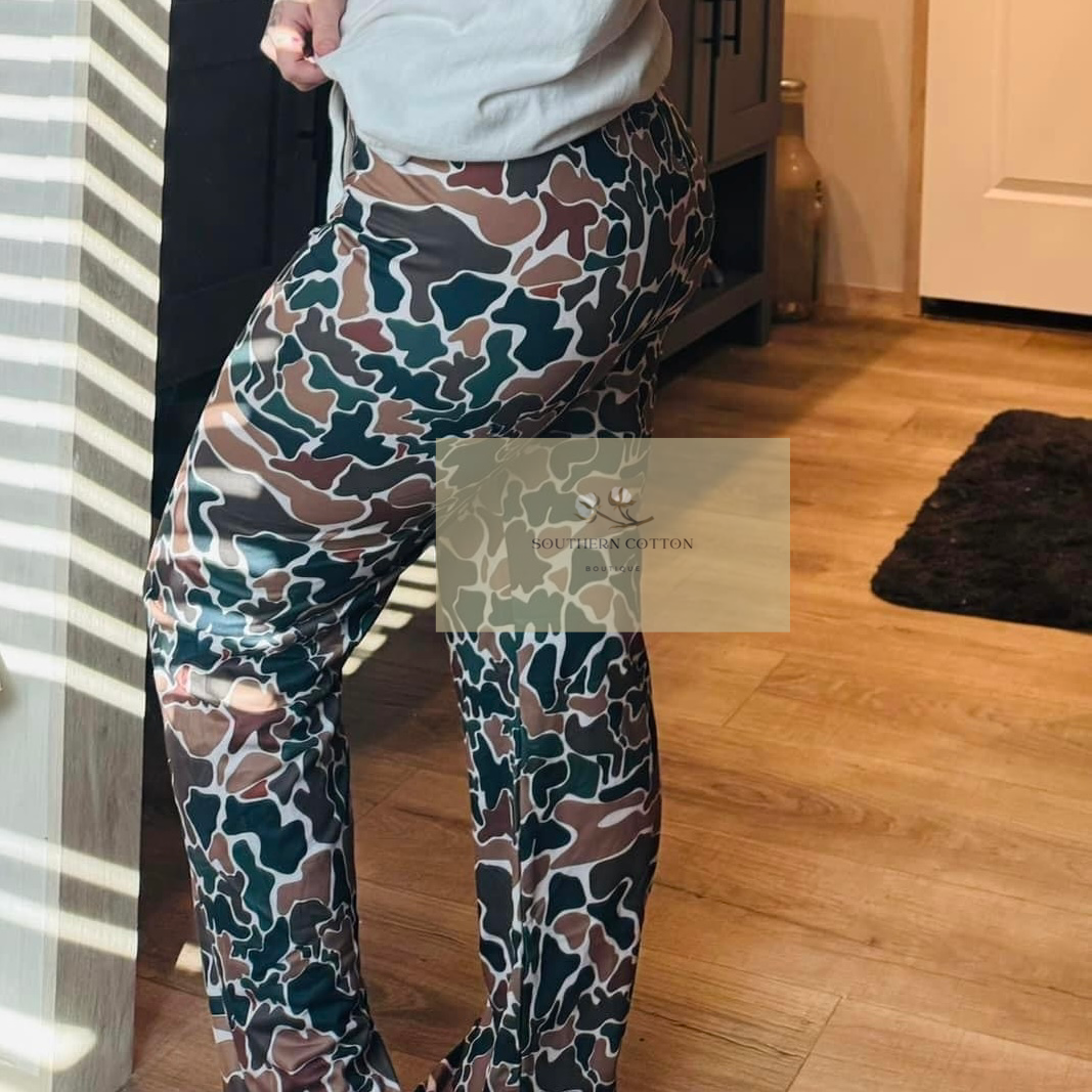 Duck camo pants