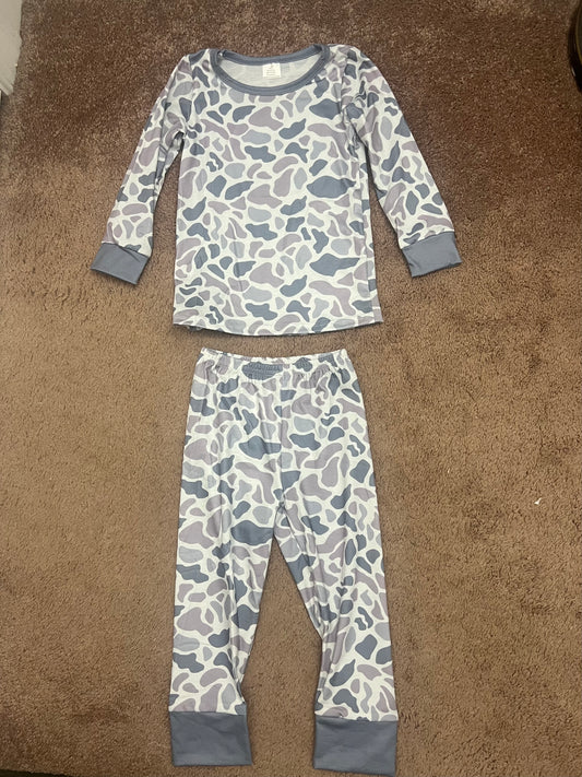 Retro camo kids set