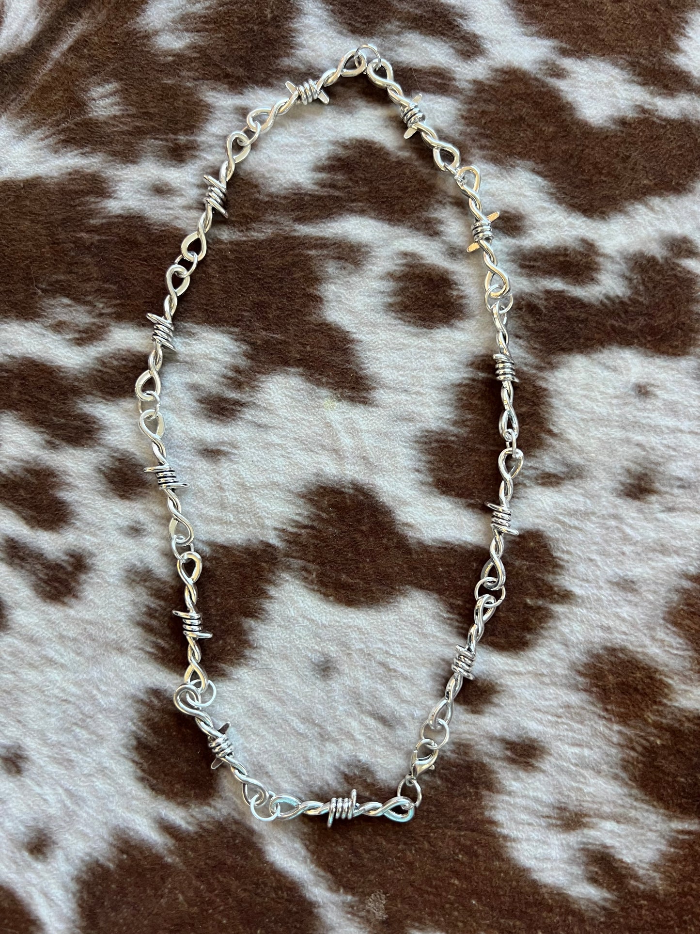 Barbed Wire Necklace