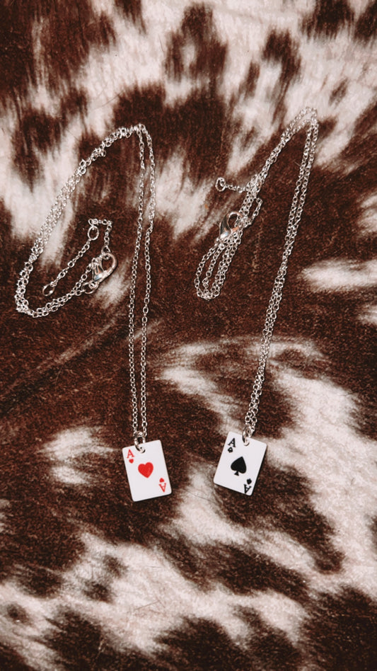 Ace Card necklace