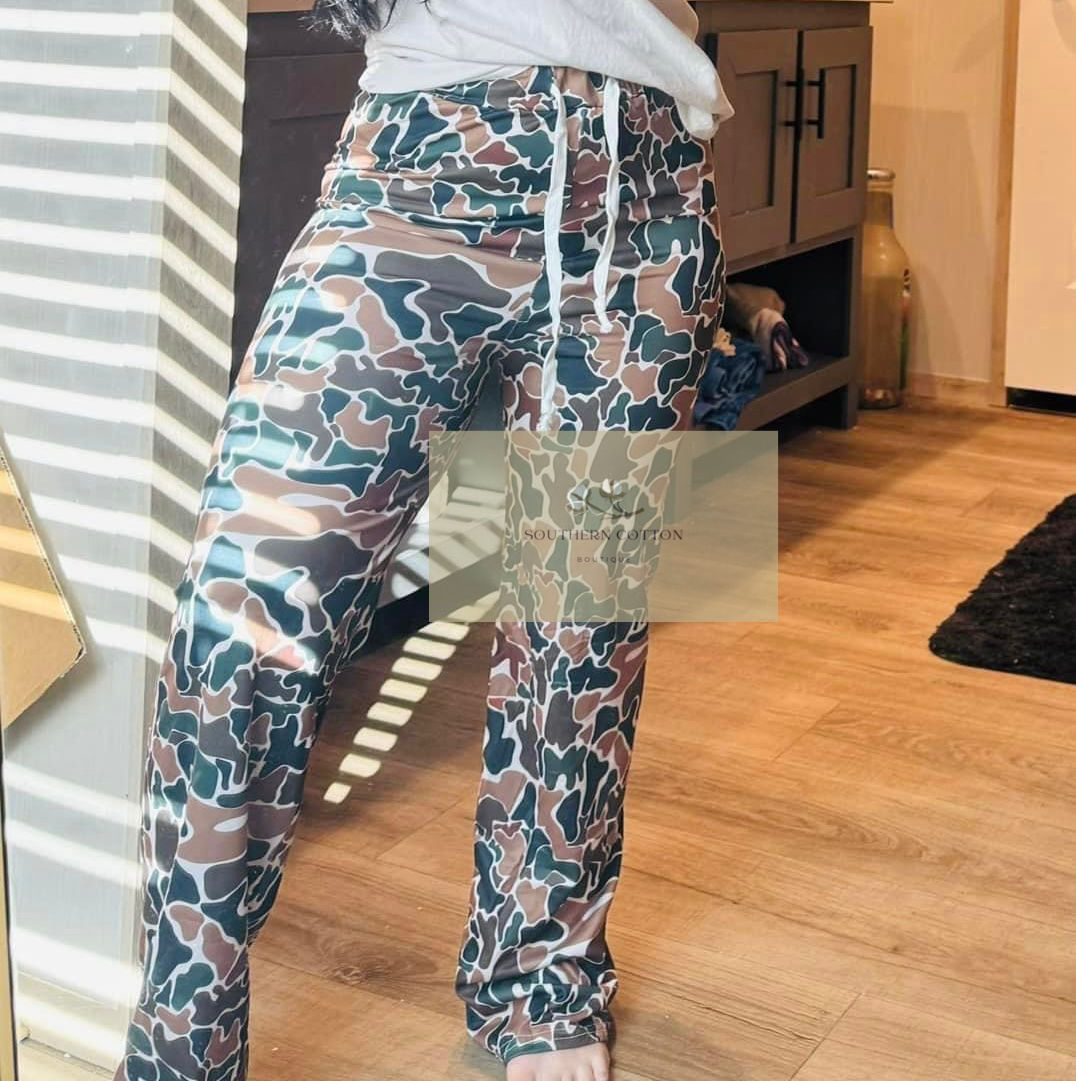 Duck camo pants