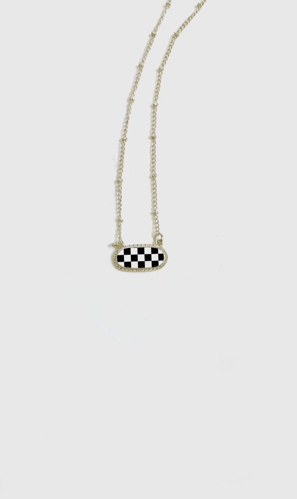 Oval necklace