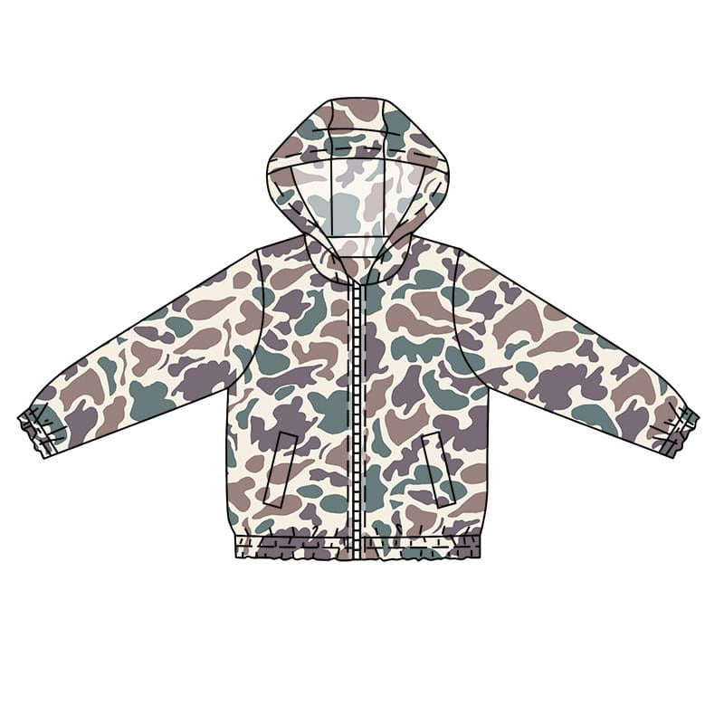 Camo boys coats