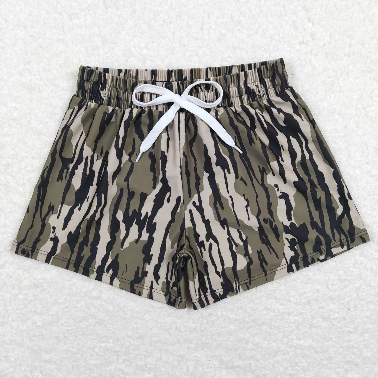 Boys camo swimming trunks