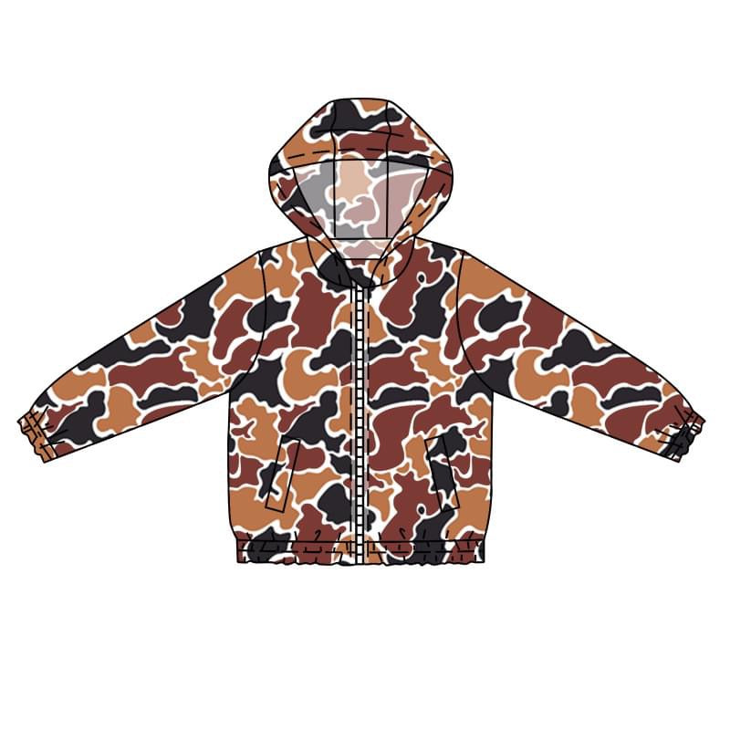 Camo boys coats