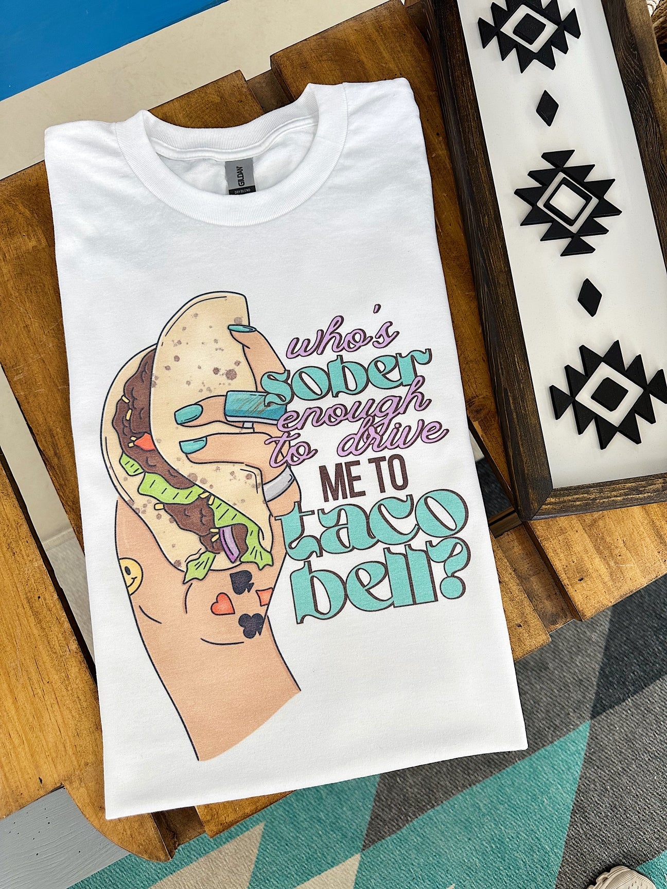 Sober taco bell tee