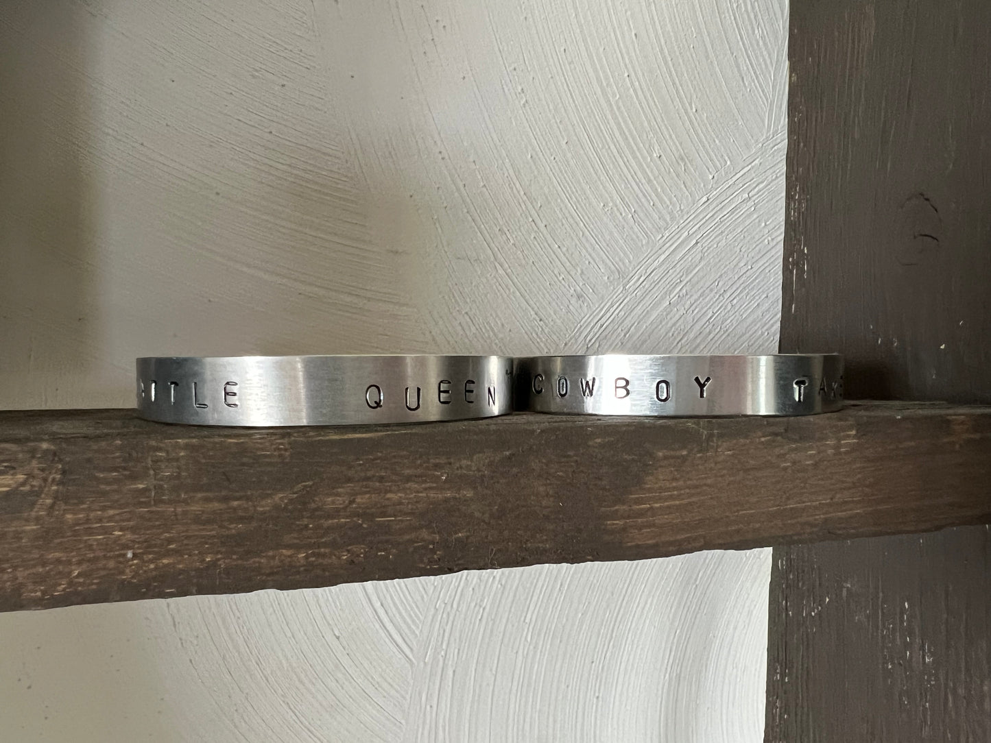 Stamped bracelets