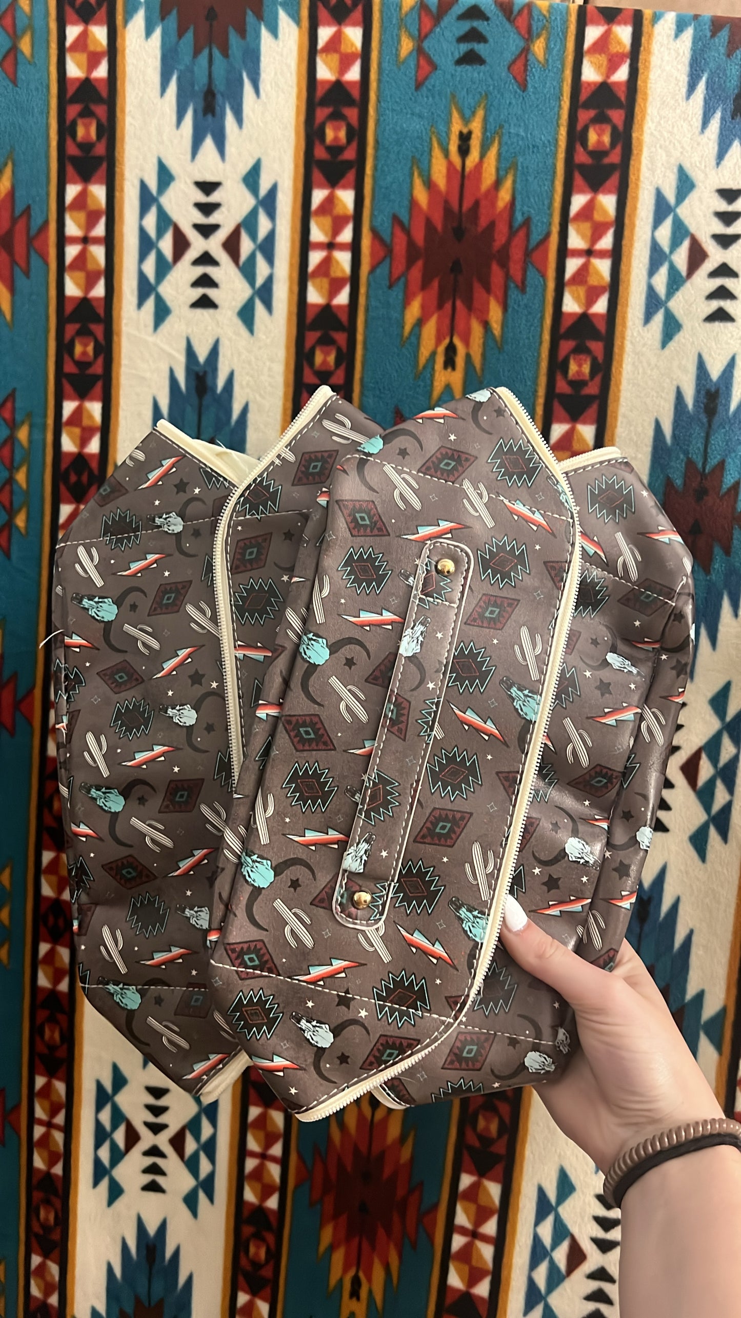 Western Makeup bag