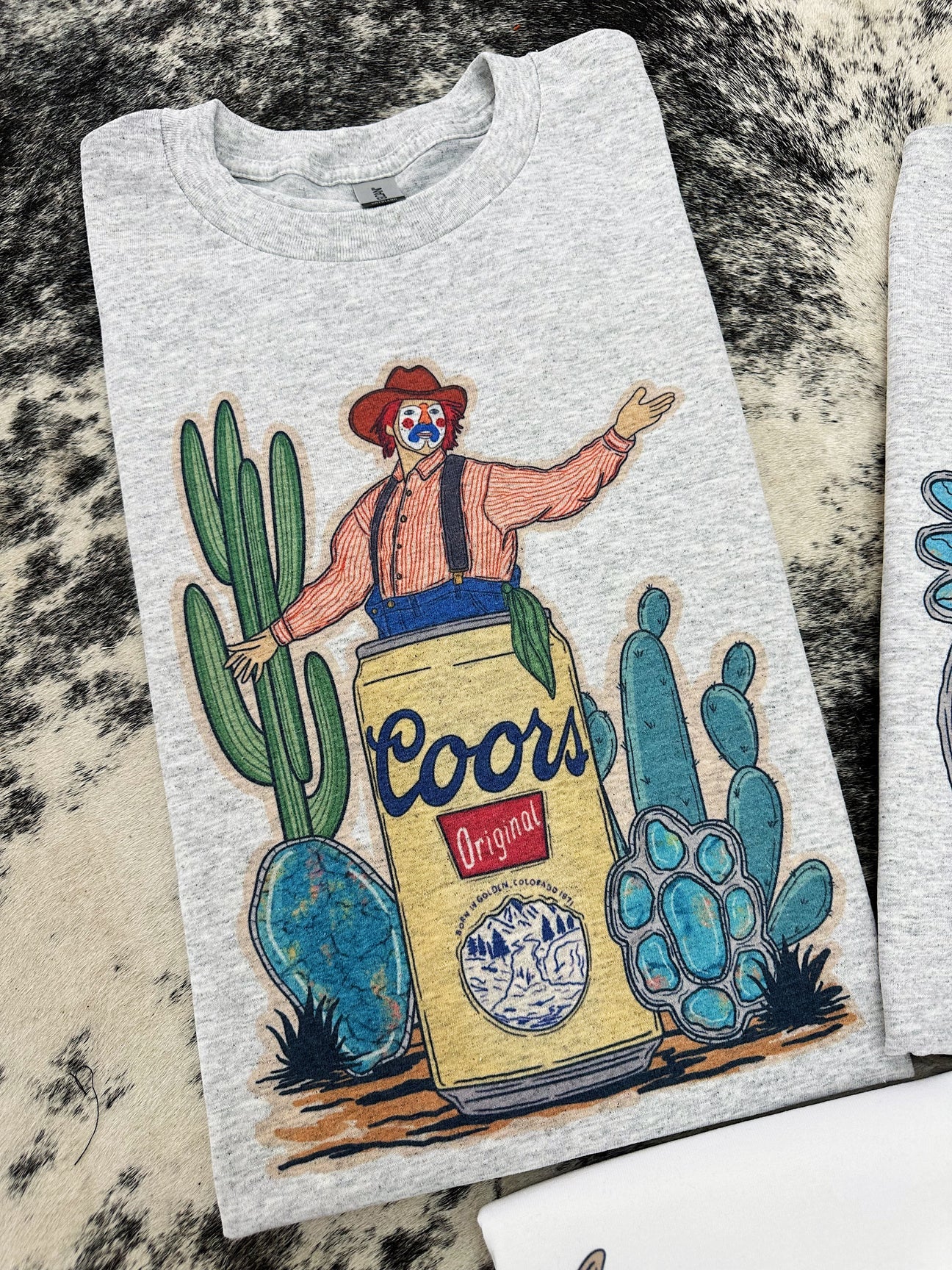 Coors clown tee