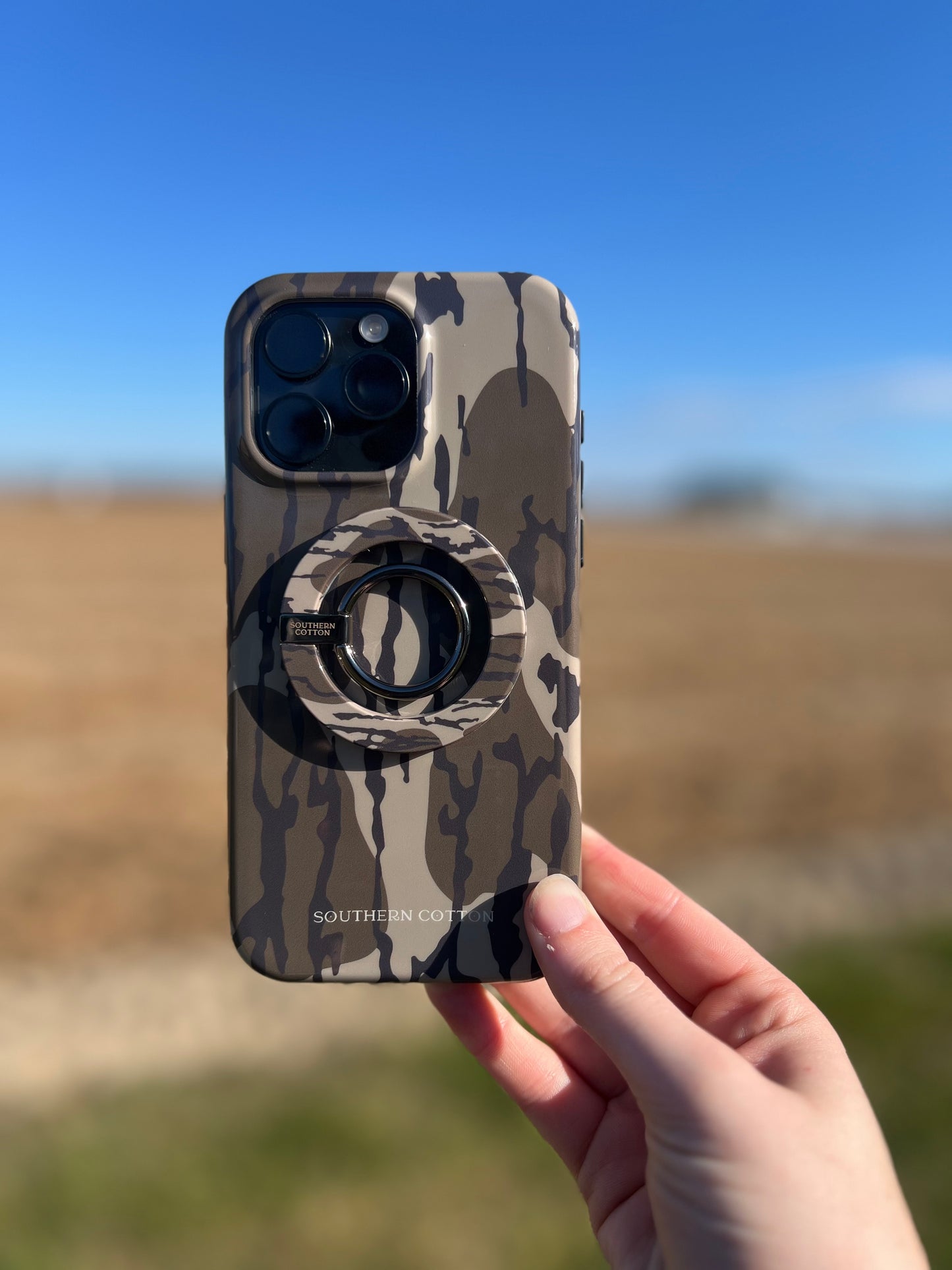 ****PREORDER Bottomland camo magsafe phone case