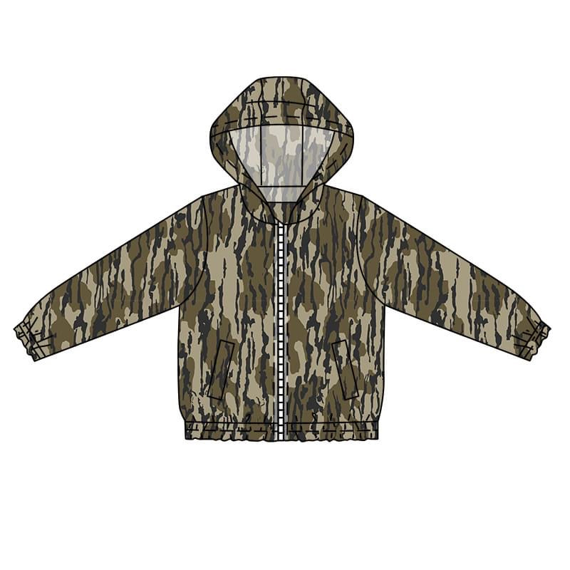 Camo boys coats