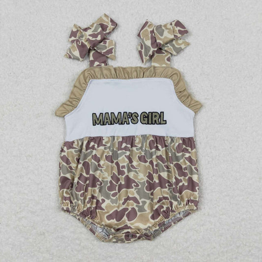 Camo mama’s girl romper